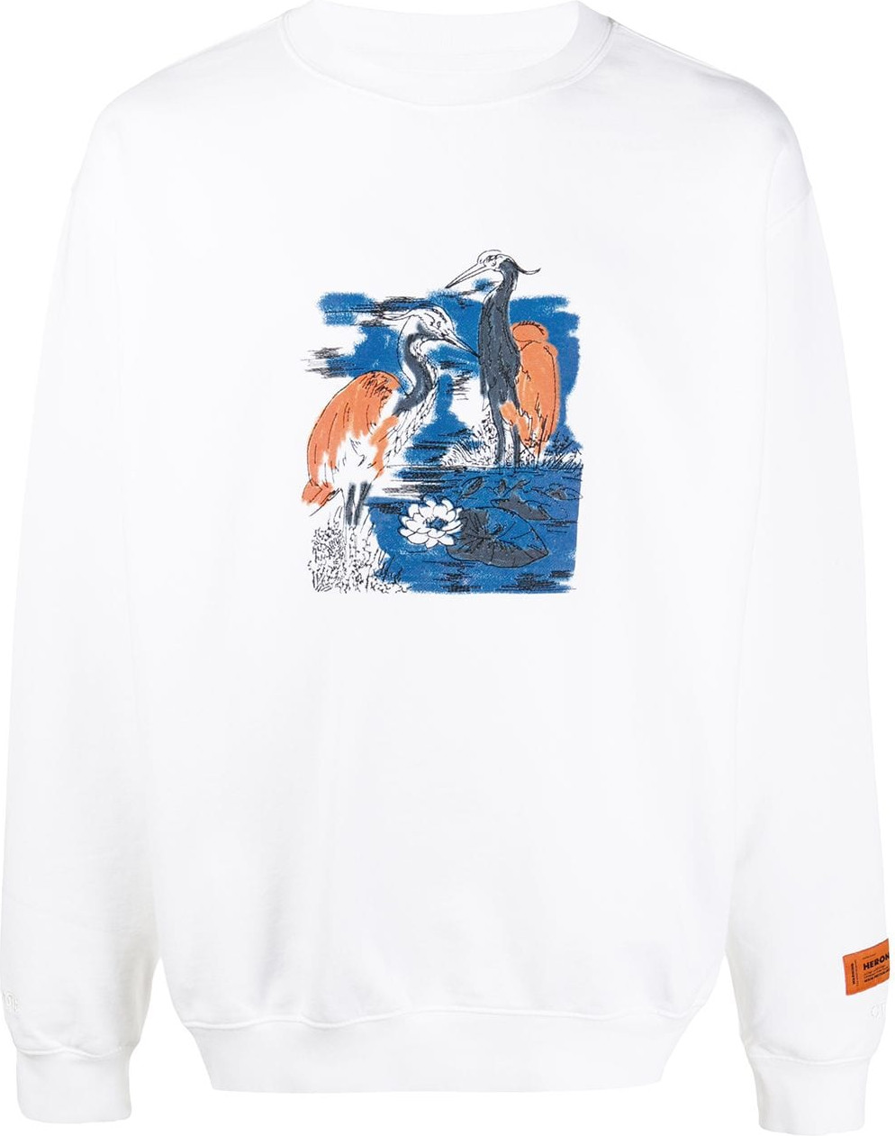 Heron Preston - Heron-print sweatshirt