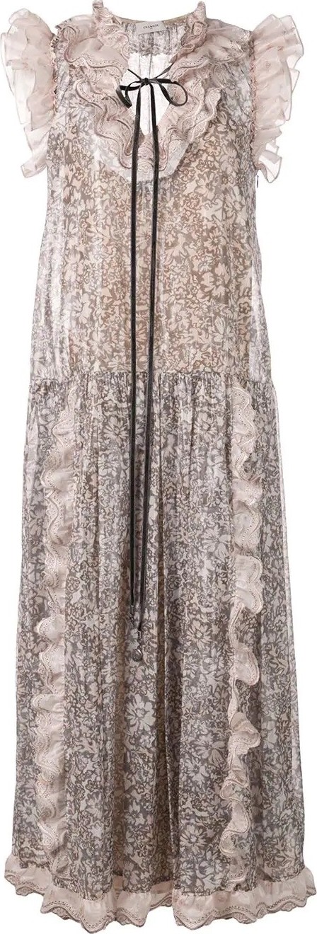 COACH full length day dress