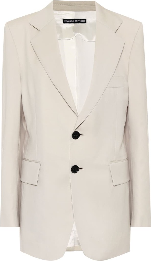 Kwaidan Editions Single-breasted wool blazer Kwaidan Editions Single-breasted wool blazer