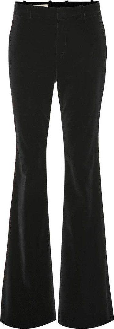 Gucci Velvet flared pants