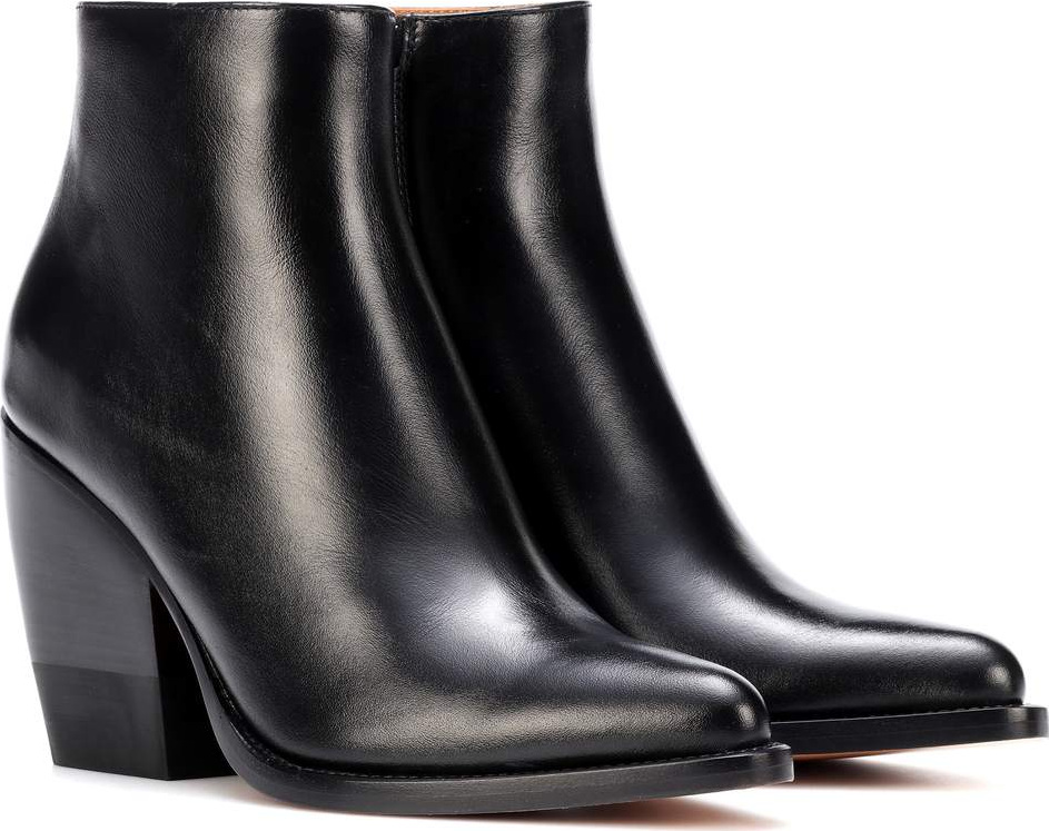 Chloe Leather ankle boots