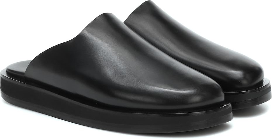 THE ROW Sabot leather mules