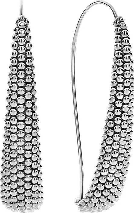 LAGOS Signature Caviar Wire Drop Earrings