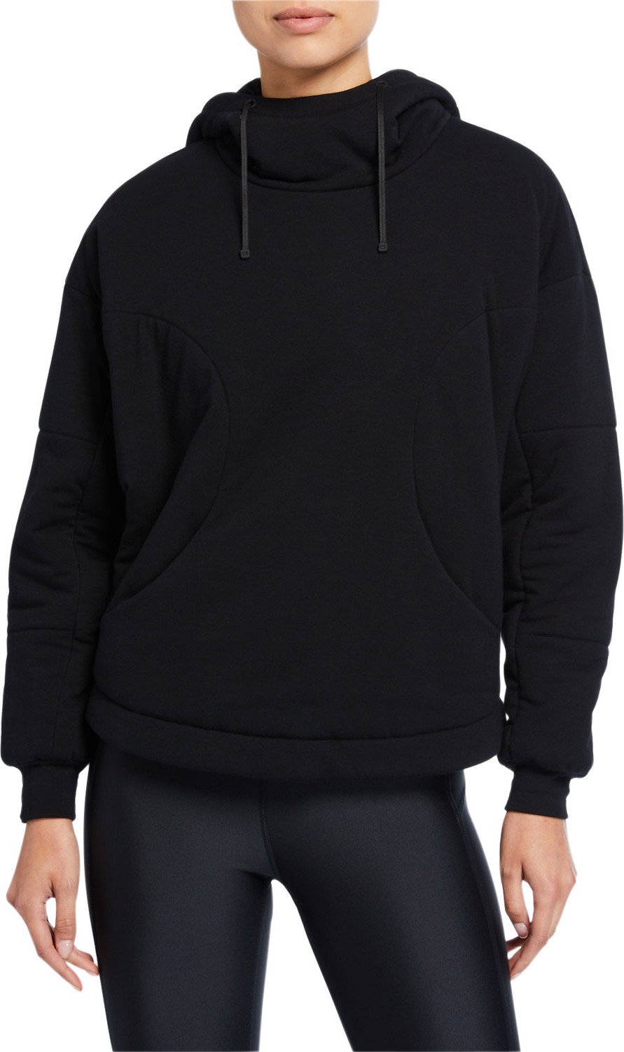 Blanc Noir Thin Down Pullover Hoodie