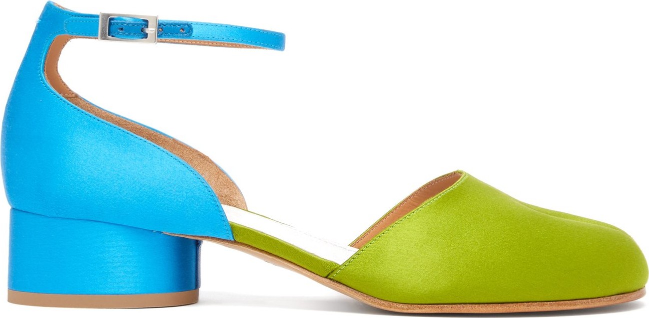 Maison Margiela Tabi bi-colour split-toe pumps