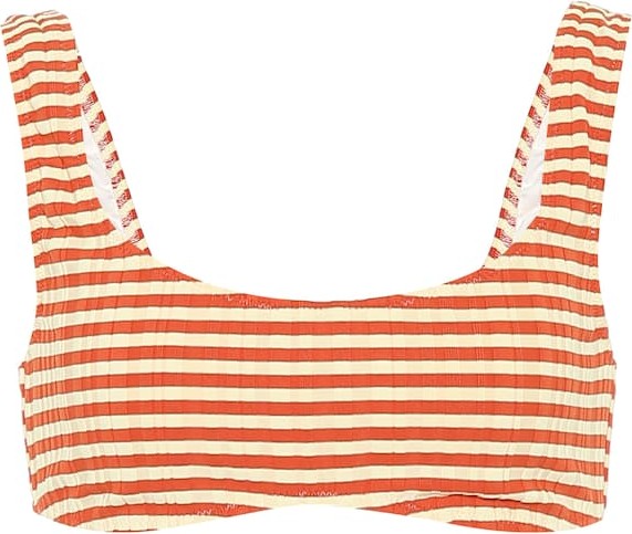 Solid & Striped The Elle striped bikini top