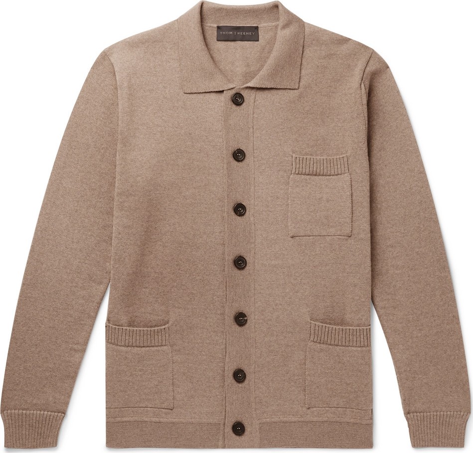 Thom Sweeney Merino Wool Cardigan