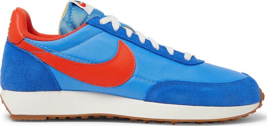 Nike Air Tailwind 79 Mesh, Suede and Leather Sneakers