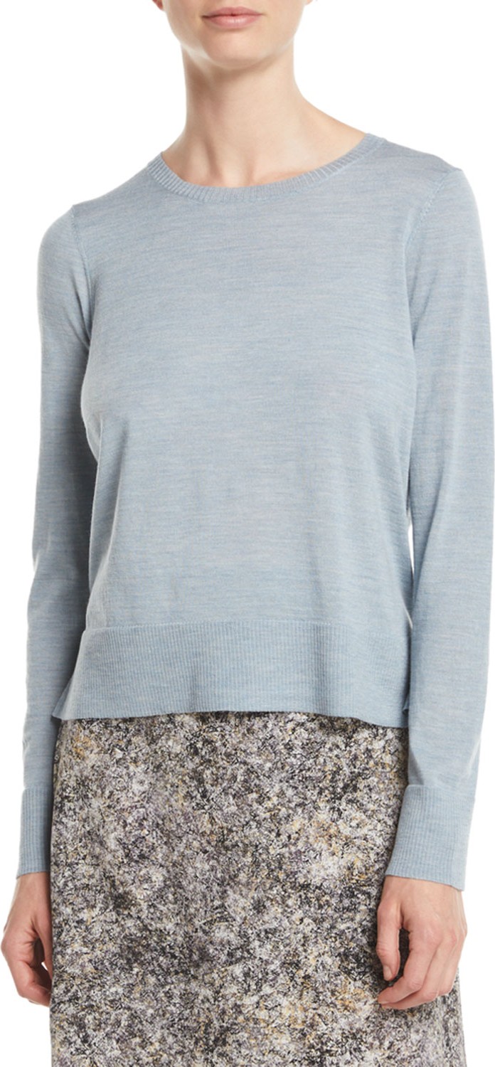 Eileen Fisher Ultrafine Merino Wool Boxy Sweater