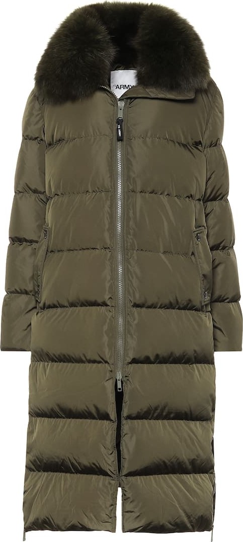 Yves Salomon Exclusive to Mytheresa – fur-trimmed down parka