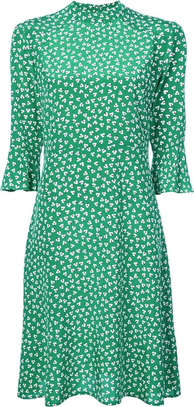 HVN Ashley Bell Sleeve Dress