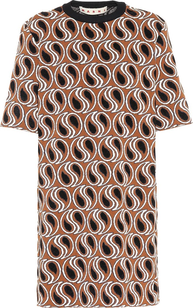 Marni Jacquard minidress