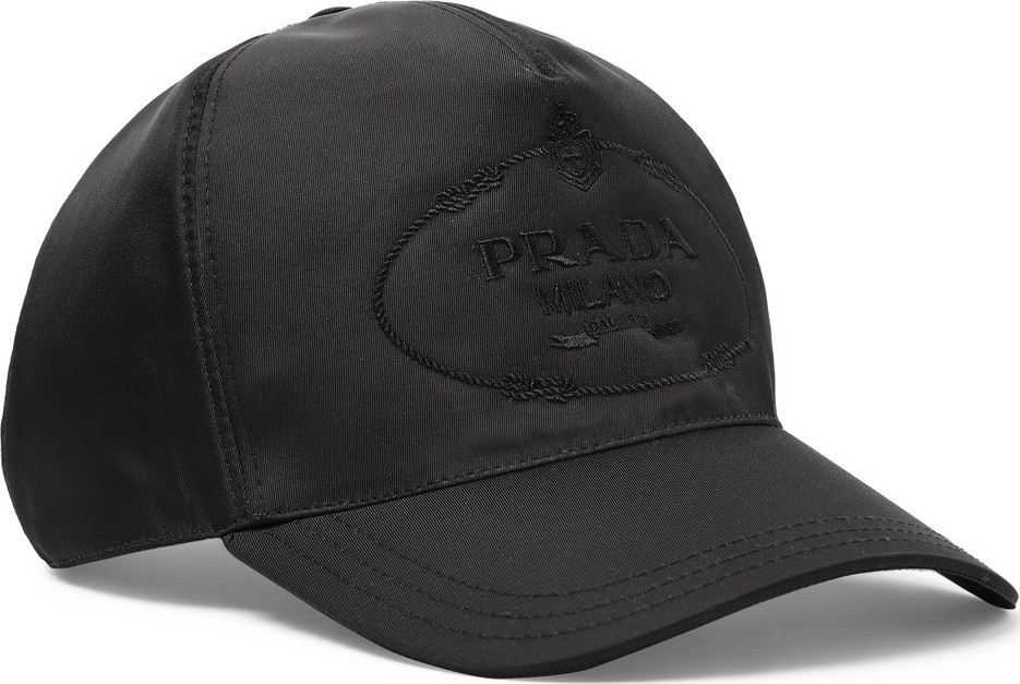 Prada Logo-Embroidered Nylon Baseball Cap Prada Logo-Embroidered Nylon Baseball Cap