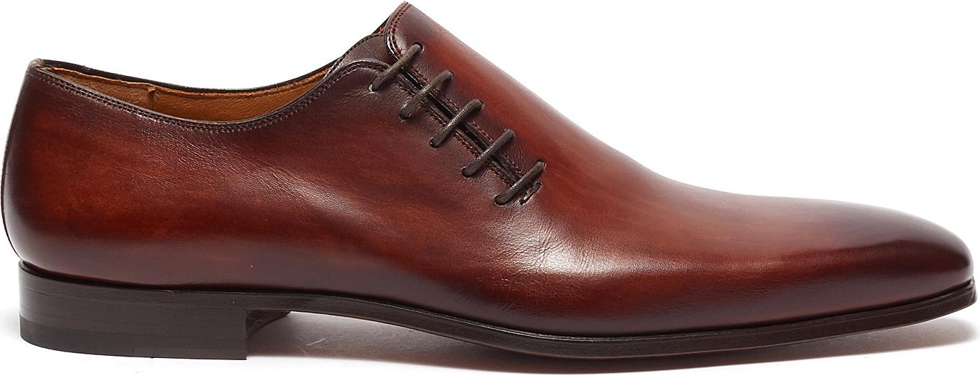 MAGNANNI Lace up wholecut leather oxford shoes