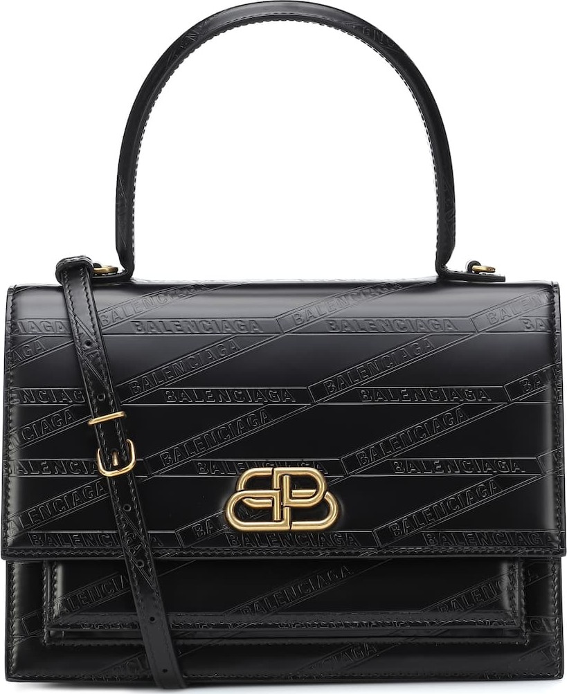 Balenciaga Sharp M leather shoulder bag