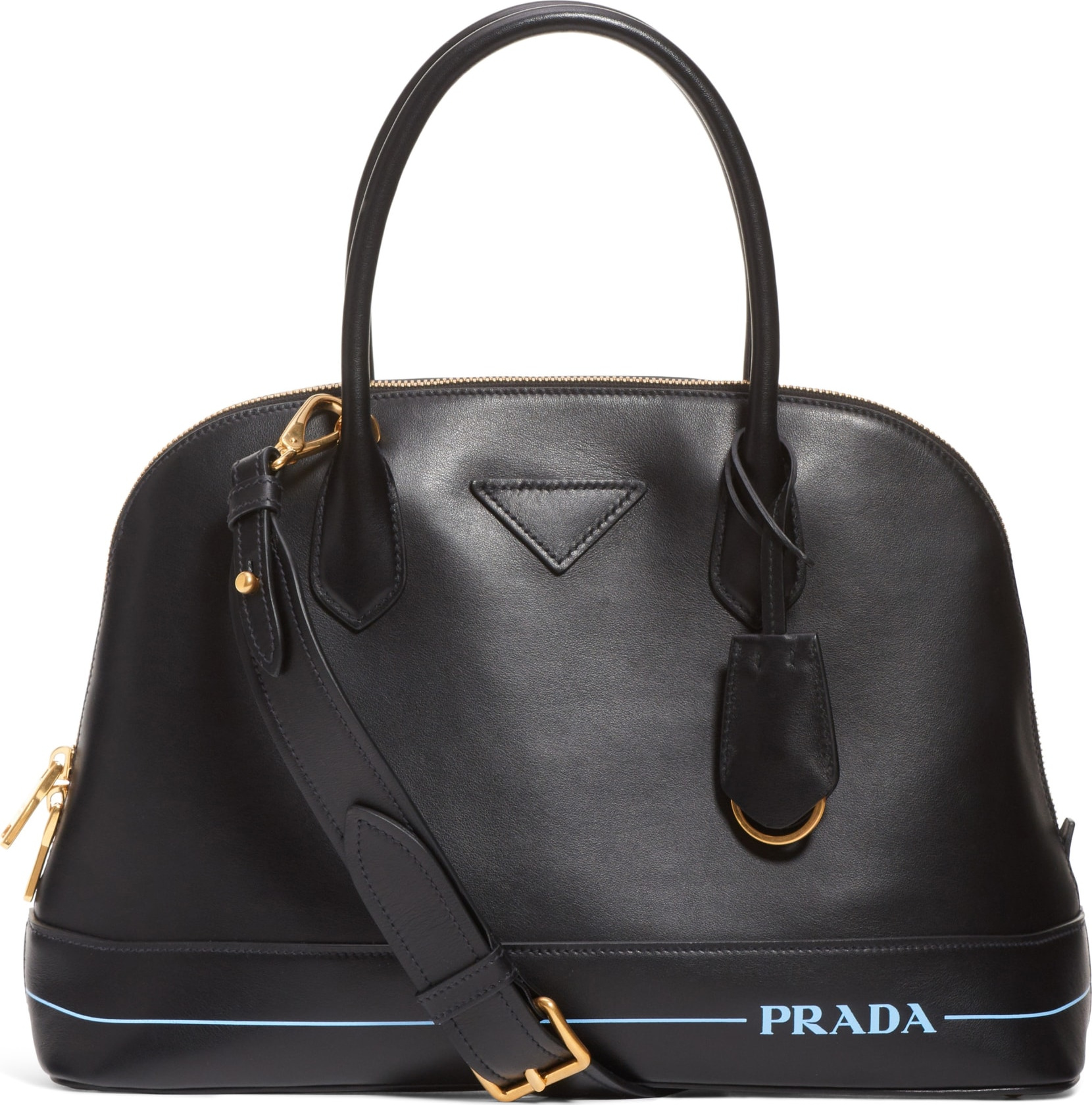Prada Calfskin Dome Satchel