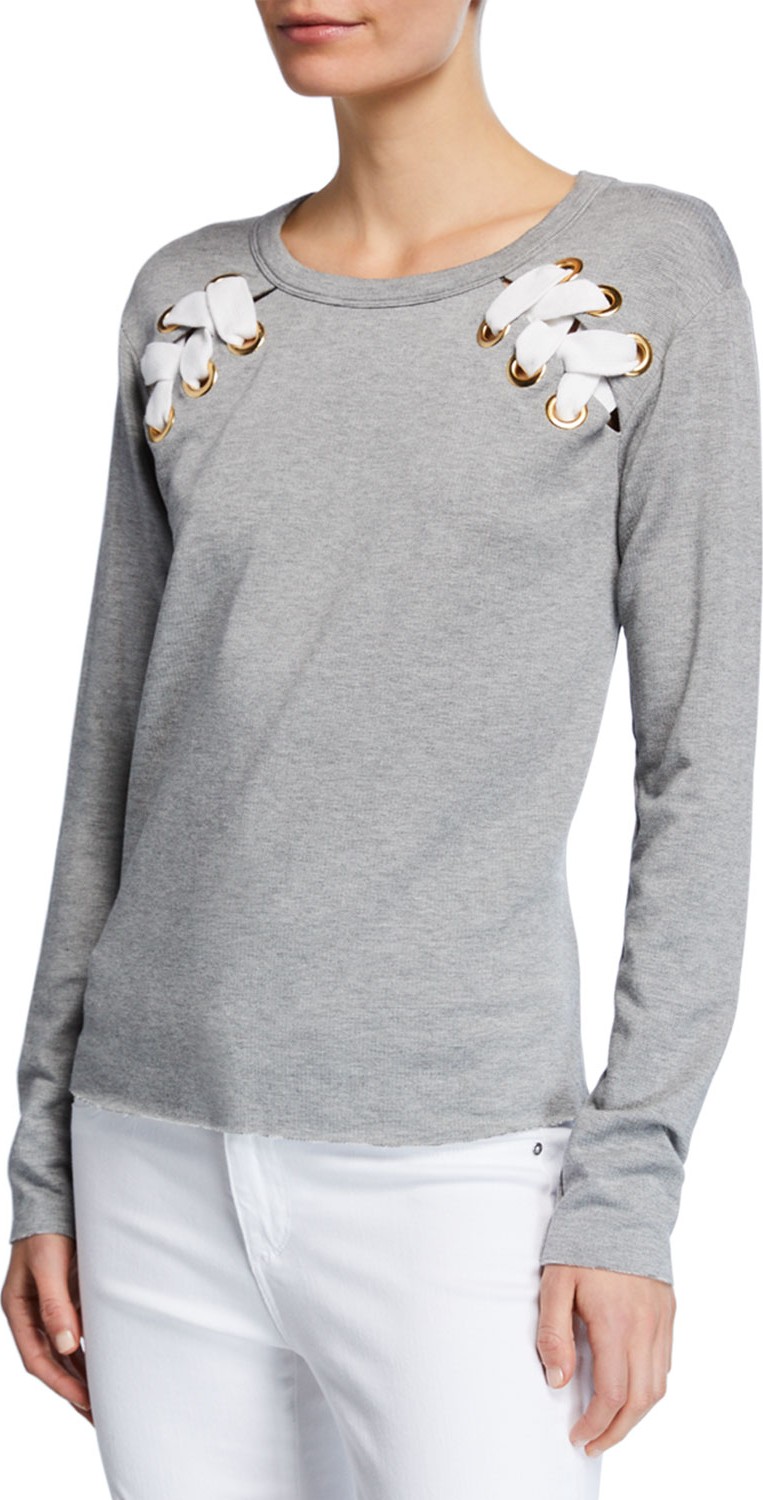 Bailey 44 Sea Worthy Lace-Up Sweatshirt