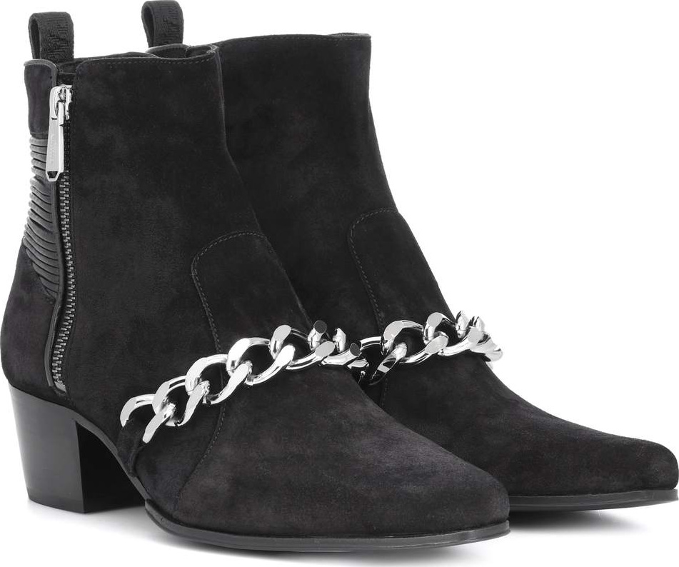 Balmain Ella suede ankle boots