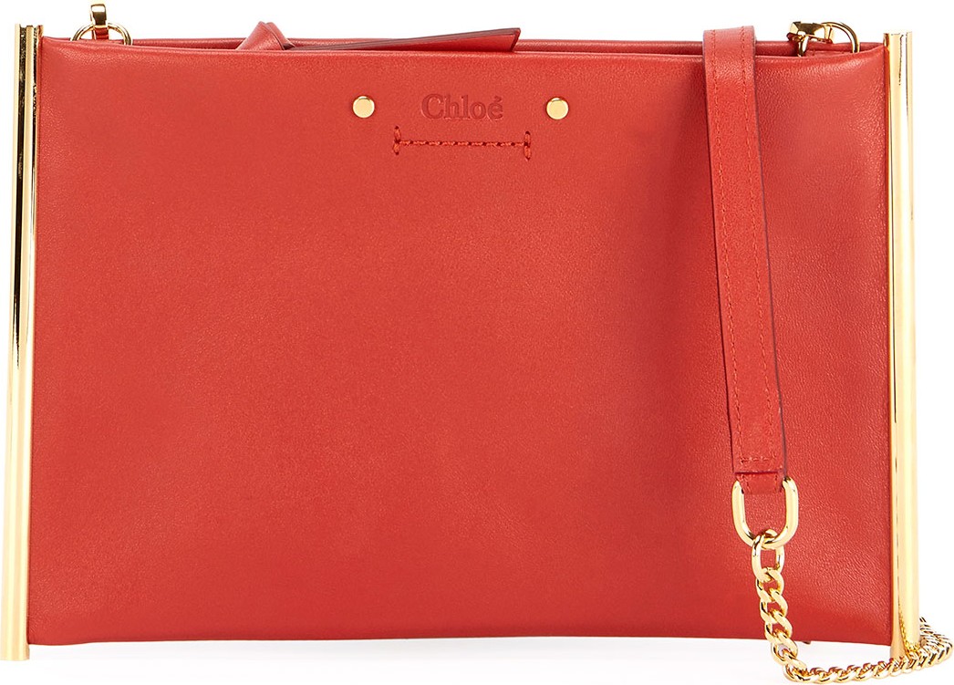 Chloe Roy Chain Pouch Crossbody Bag