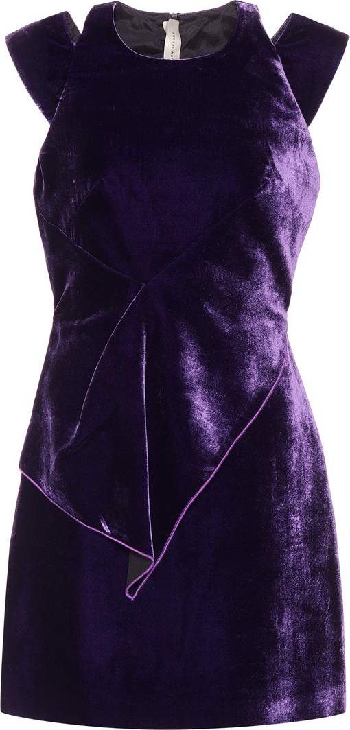 Roland Mouret Exclusive to mytheresa.com – Torrens velvet dress