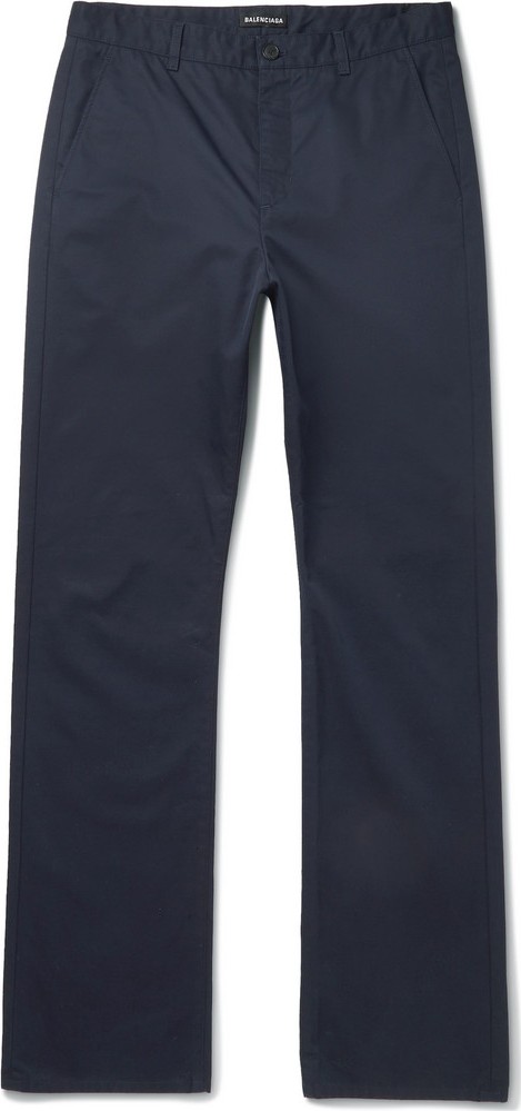 Balenciaga Cotton-Twill Trousers