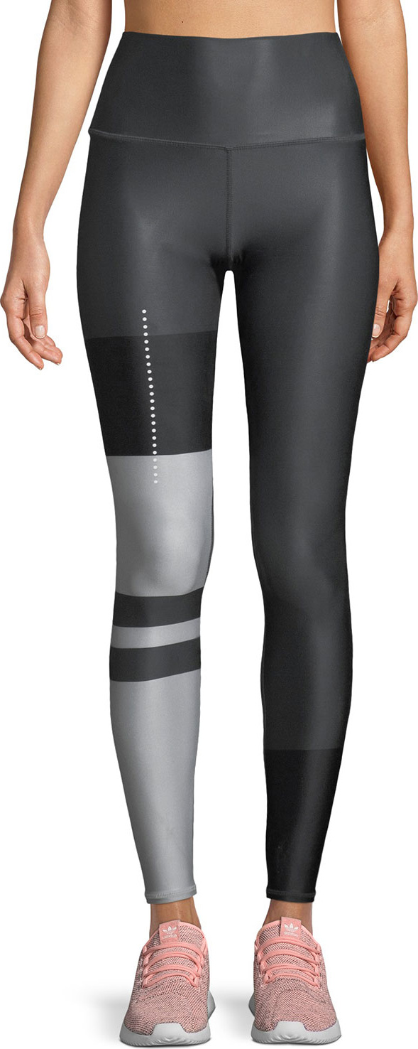 Alo Yoga High-Waist Tech-Lift Airbrush Full-Length Leggings