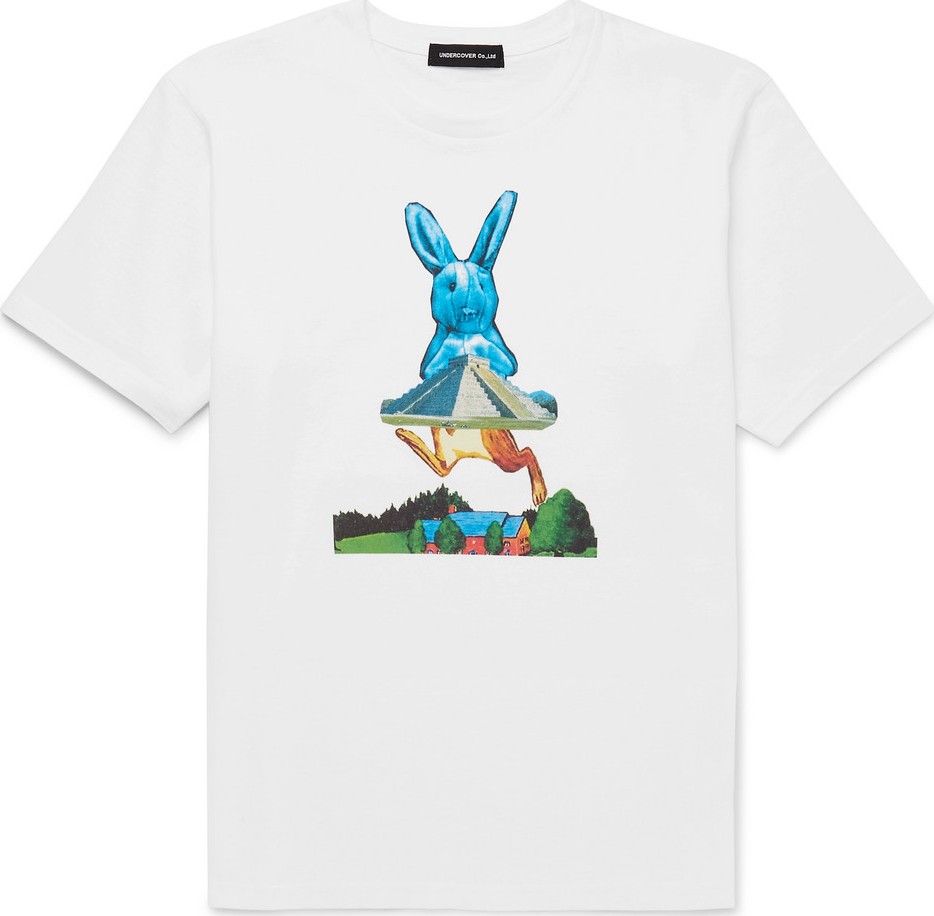 Undercover Printed Cotton-Jersey T-Shirt