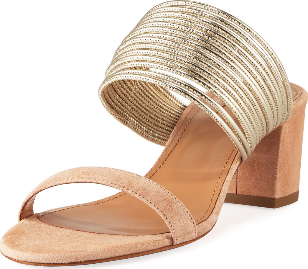 Aquazzura Rendez Vous Slide Sandals