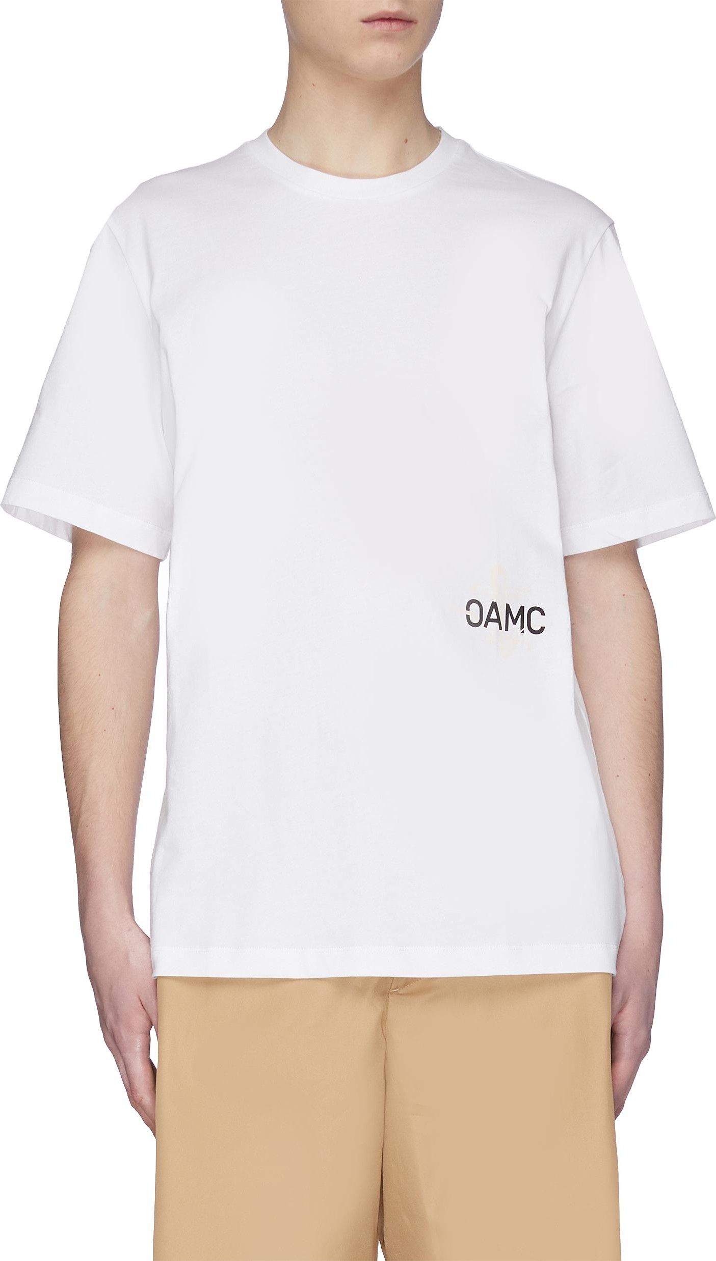 Oamc '1923' logo print T-shirt