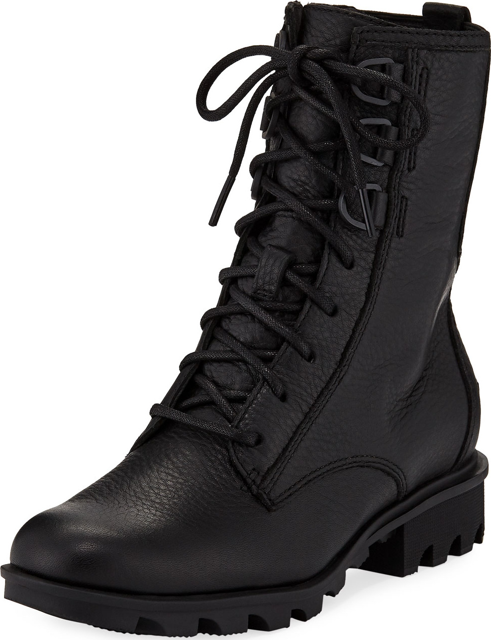 Sorel Phoenix Waterproof Leather Combat Boots