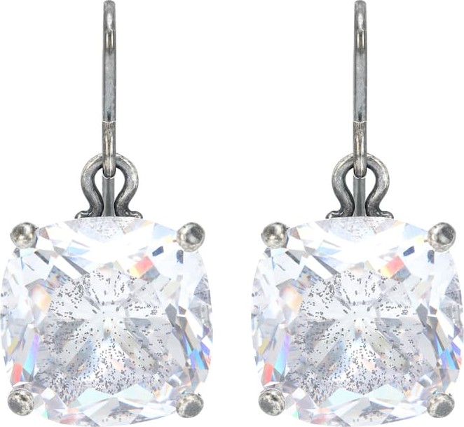 Bottega Veneta Cubic zirconia and silver earrings