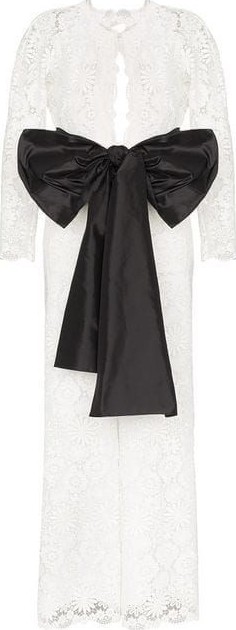 Rosie Assoulin floral lace jumpsuit