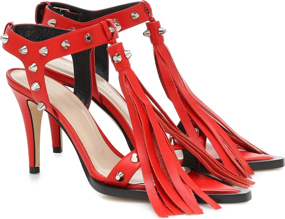 Christopher Kane Studded leather sandals
