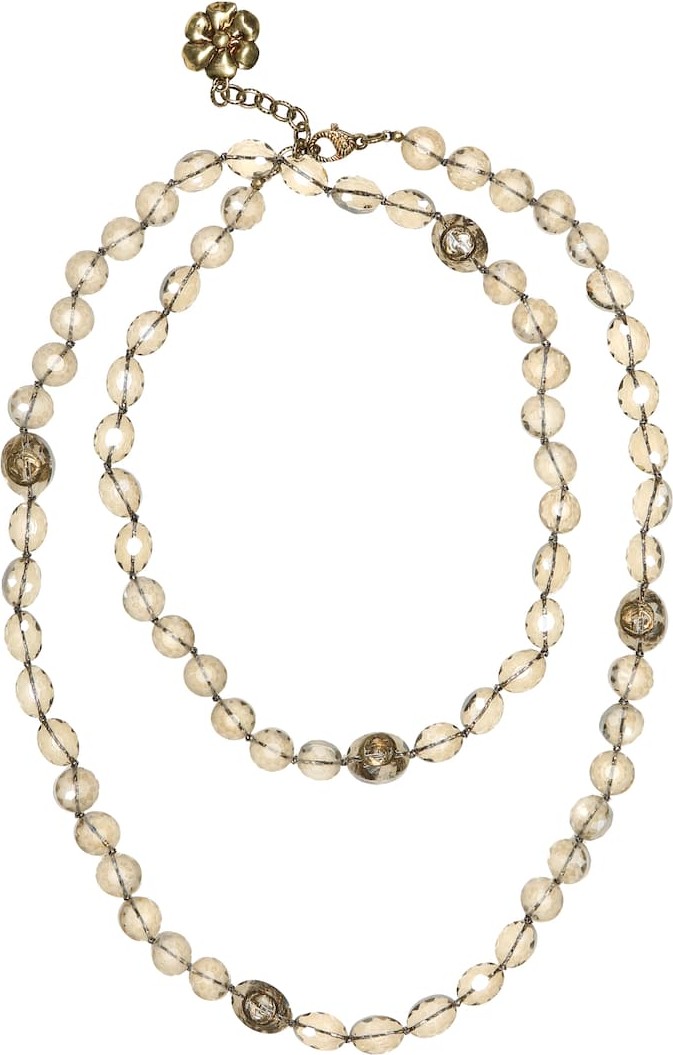 Gucci Interlocking G beaded necklace