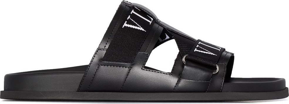 Valentino Garavani VLTN leather slides