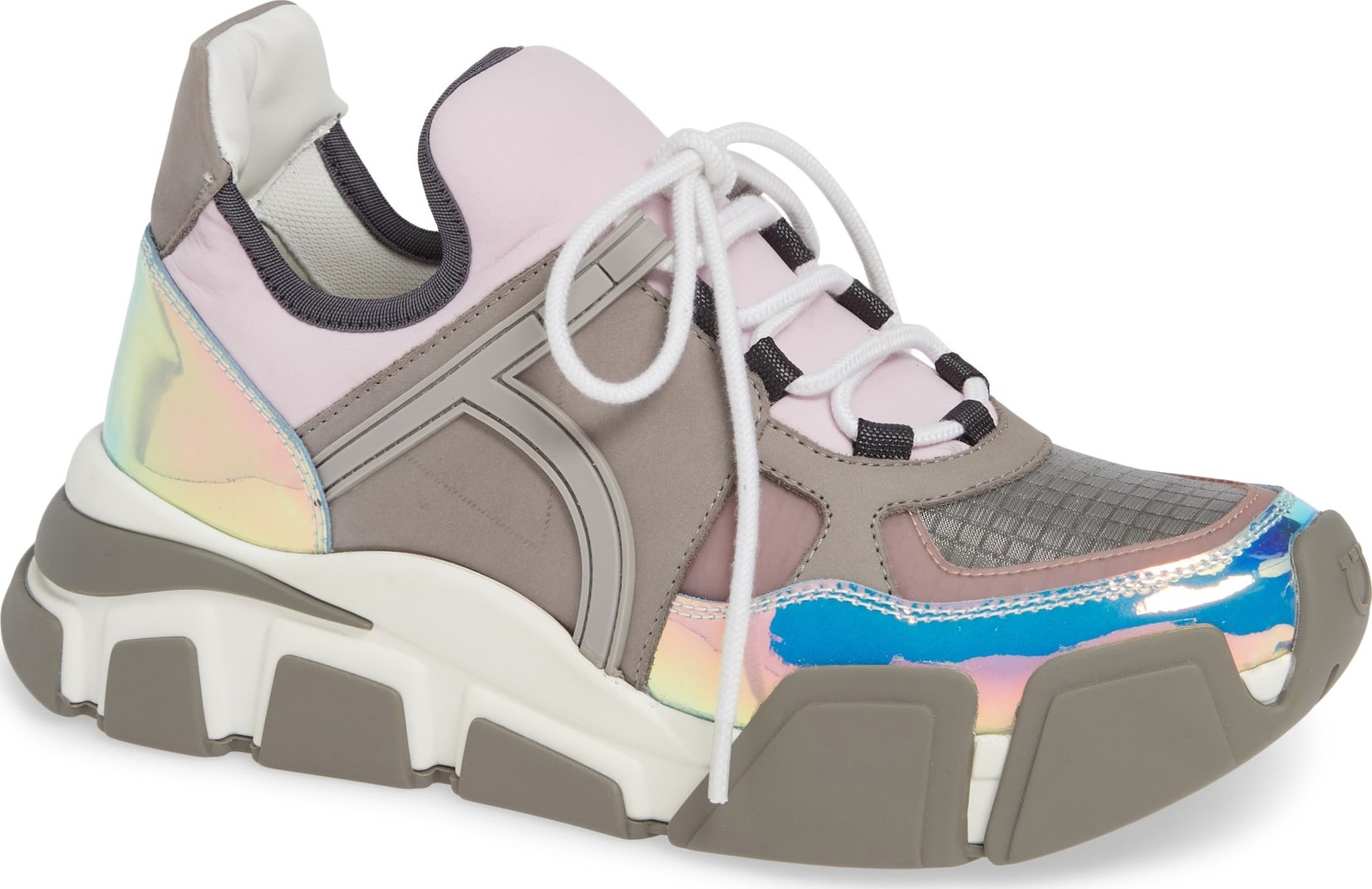 Salvatore Ferragamo Cimbra Hologram Sneaker