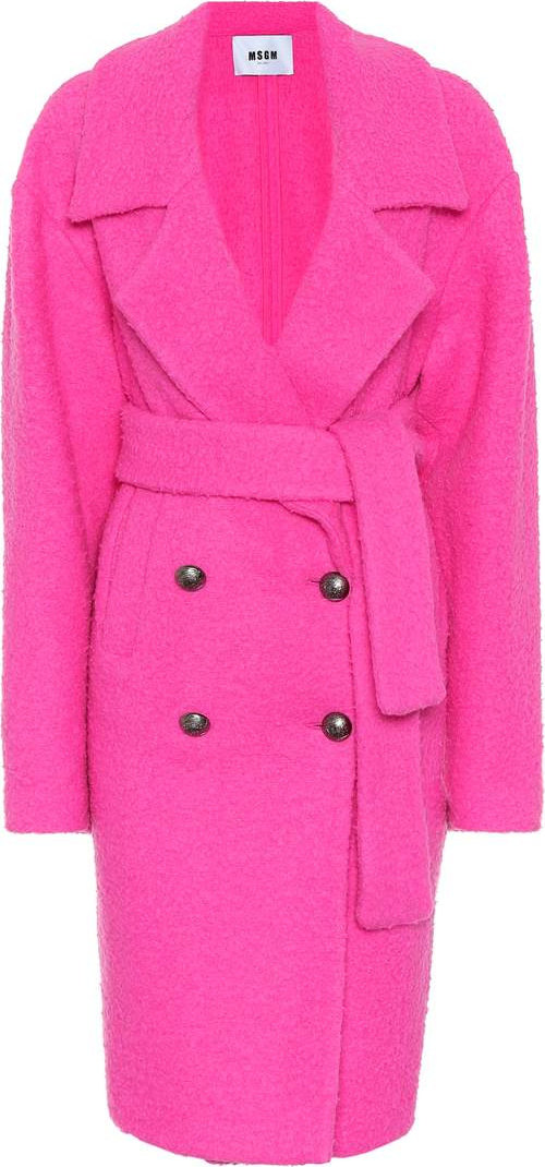 MSGM Wool-blend coat