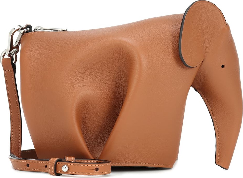 LOEWE Elephant Mini leather shoulder bag