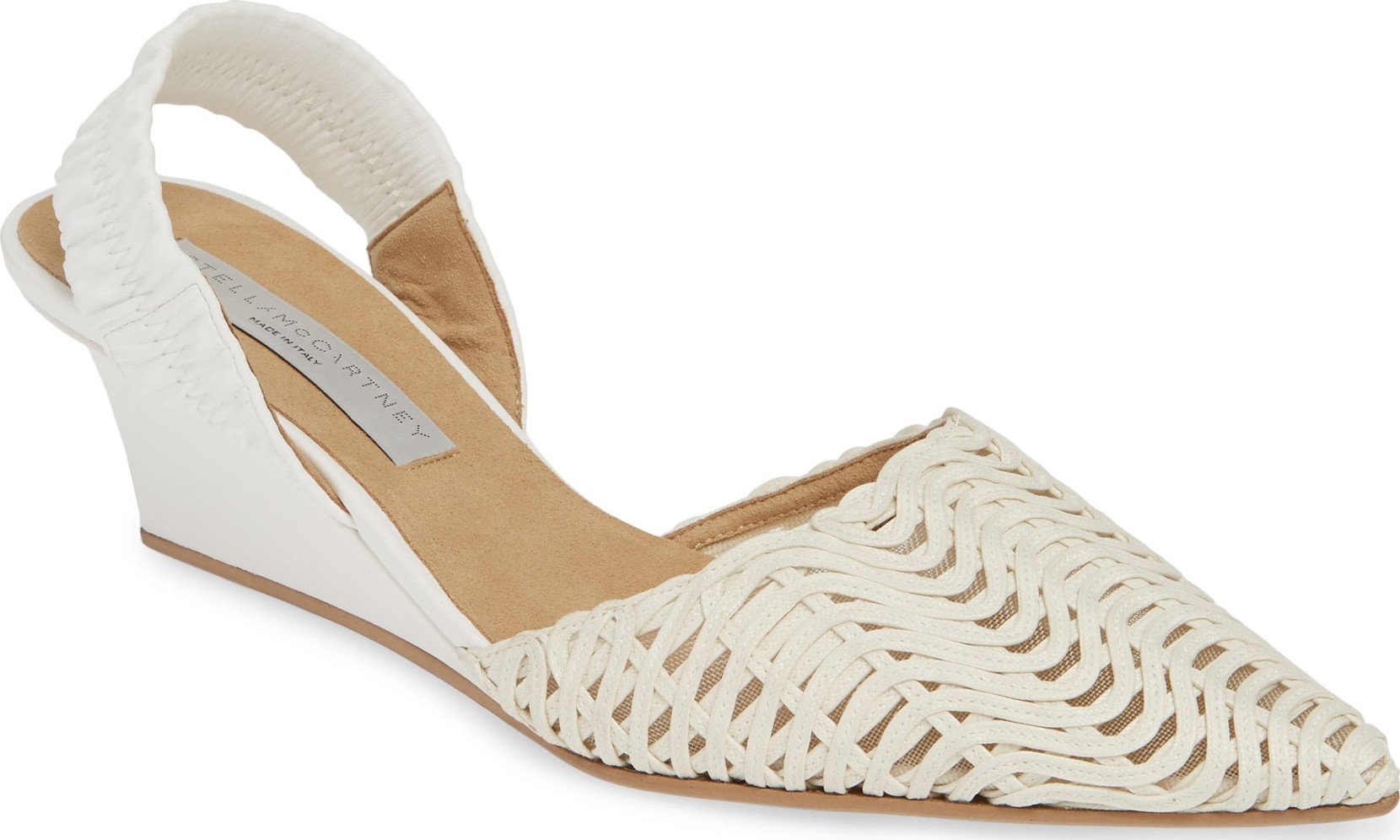 Stella McCartney Slingback Wedge Pump