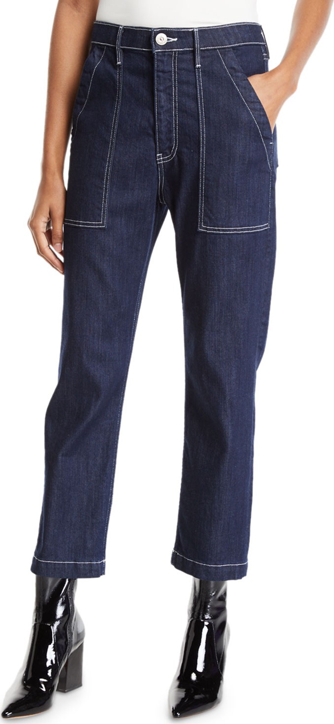 3X1 Sabine Tapered Chino Pants