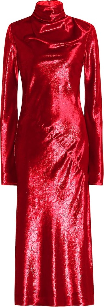 Ellery Gotham velvet midi dress