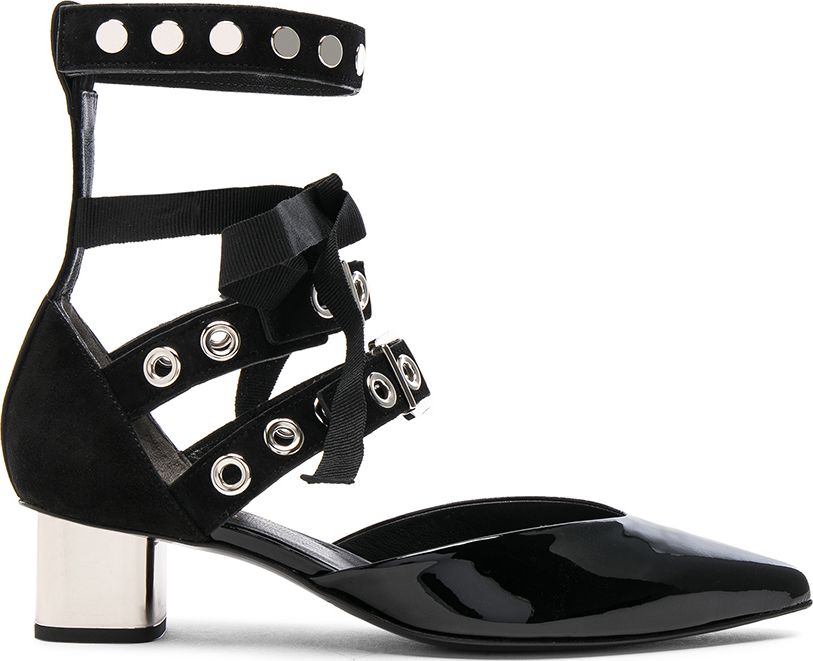 Self Portrait x Robert Clergerie Patent Leather Susao Heels