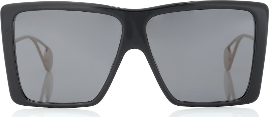 Gucci Rectangular acetate sunglasses