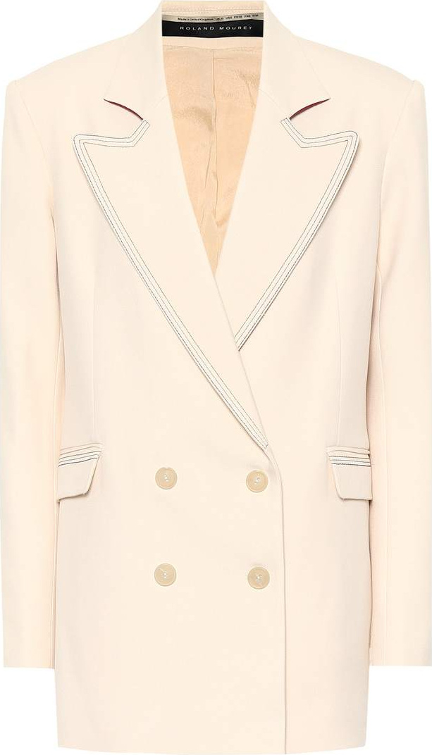 Roland Mouret Gilroy alpaca and wool blazer