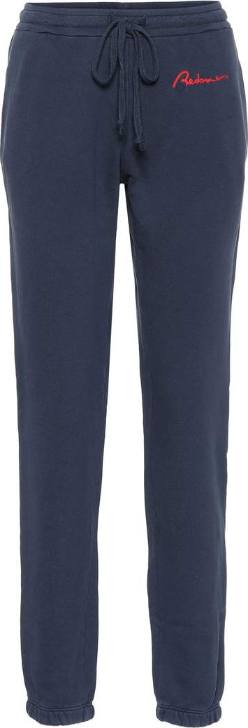 RE/DONE Logo cotton trackpants