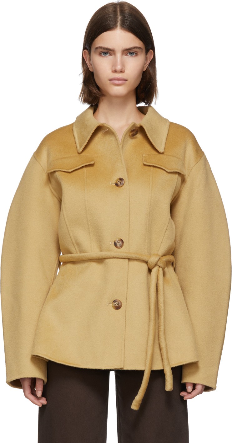 Nanushka Tan Adut Jacket