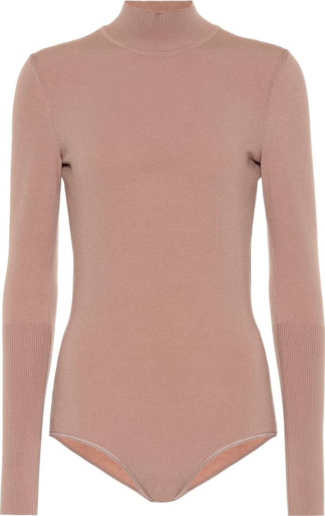 Alaïa Wool-blend bodysuit