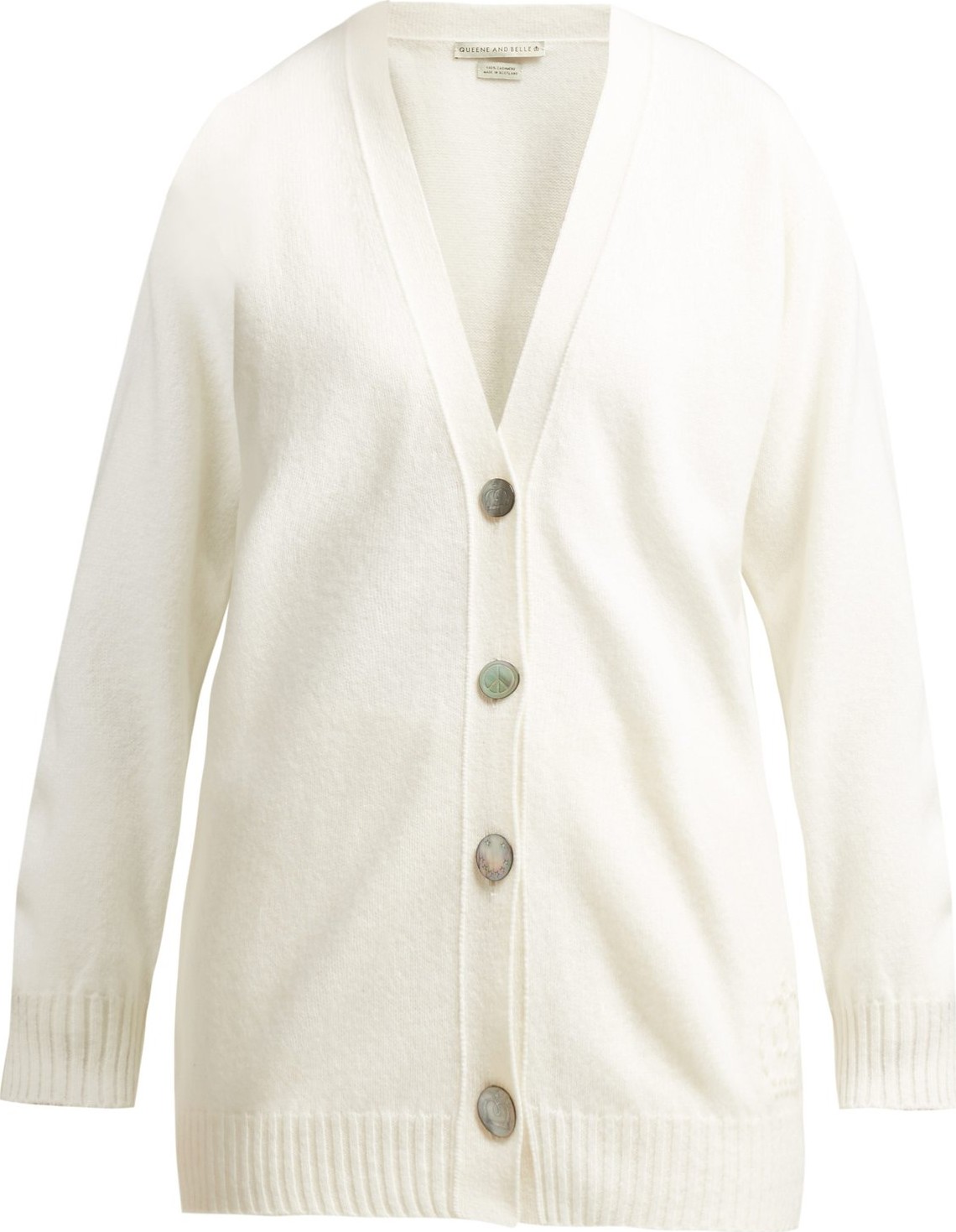 Queene and Belle McLaren wool cardigan