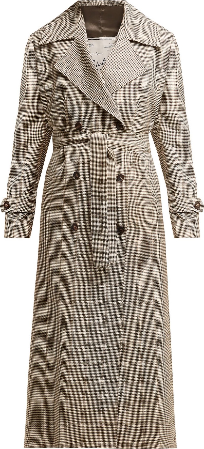 Giuliva Heritage Collection The Christie Lana double-breasted wool trench coat