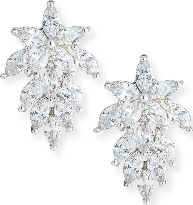 Fallon Monarch Mini Cluster Crystal Earrings